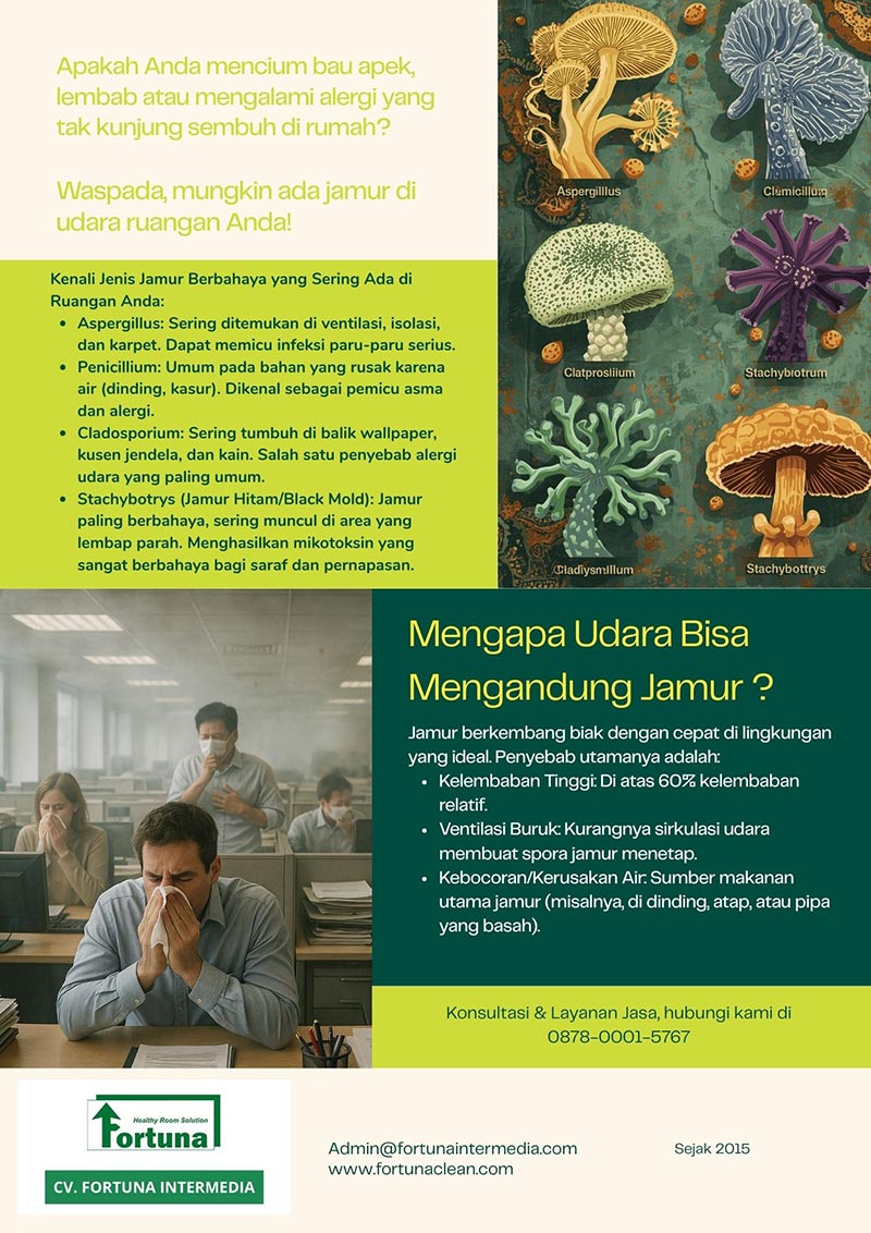 Jasa Basmi Jamur Ruangan & Pembersih Udara